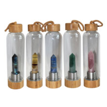Natural-Crystal-Quartz-crystal-Gemstone-Bamboo-Water-Bottle-Wand-Point-Healing-Crystal-Glass-Healing-Bottle-Glass