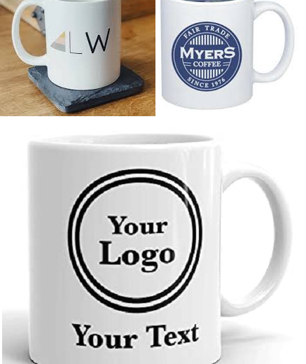 Custom Handmade Logo Mugs