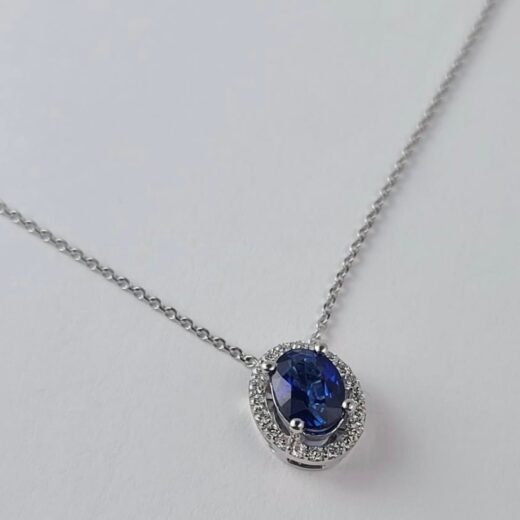 Gorgeous Sapphire Jewelry Set