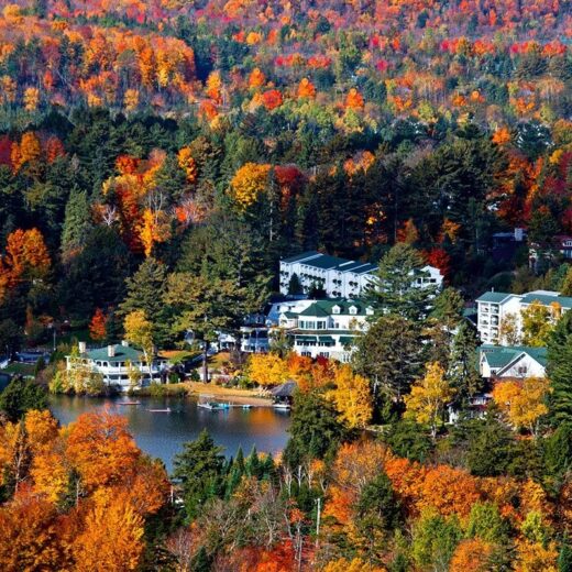 Wide Open Spaces: Mirror Lake Inn at Placid Lake, NY